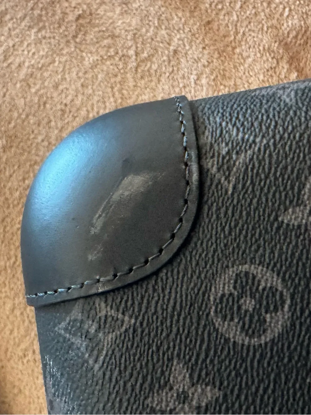 Louis Vuitton Horizon 55 Monogram Eclipse Black